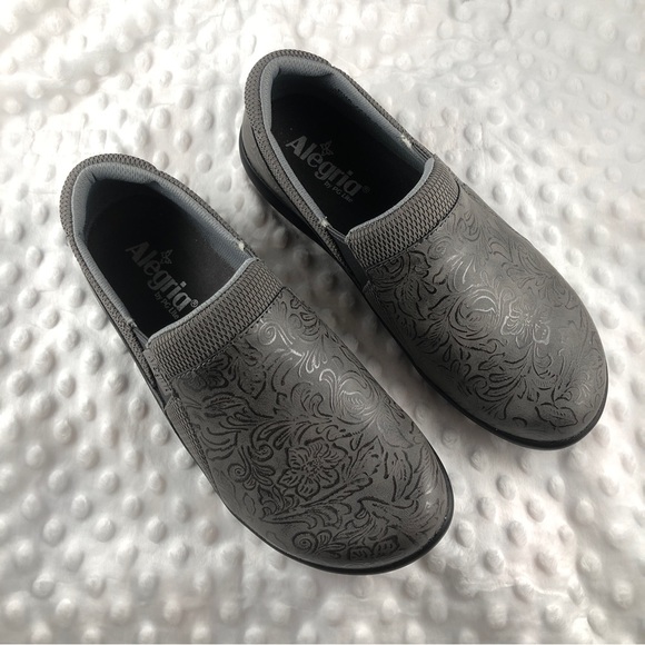 Alegria Duette Aged Ash Gray Shoes 7 EU 37 - Picture 1 of 9